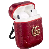 Gucci GG Style Leather ShockProof Case for Apple Airpods 1 & 2