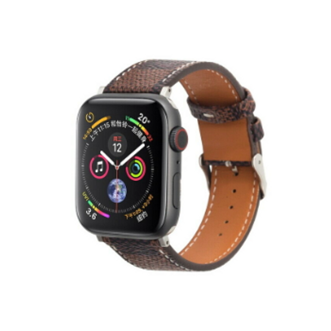 Brown Checkered LV Luxury High End Apple Watch band – Royalty High