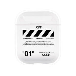OffWhite Style Silicone ShockProof AirPods Case