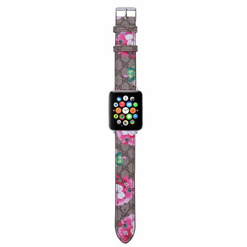 GG Pink Rose Edition Apple Watch Band
